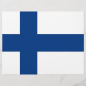 Letterhead with Flag of Finland (Front)