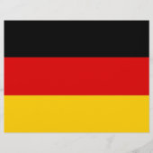 Letterhead with Flag of Germany (Front)