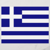 Letterhead with Flag of Greece (Front)