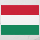Letterhead with Flag of Hungary (Front)
