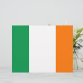 Letterhead with Flag of Ireland (Standing Front)