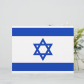 Letterhead with Flag of Israel (Standing Front)