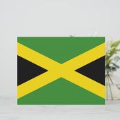 Letterhead with Flag of Jamaica (Standing Front)