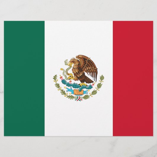 Letterhead with Flag of Mexico (Front)