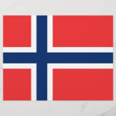 Letterhead with Flag of Norway (Front)