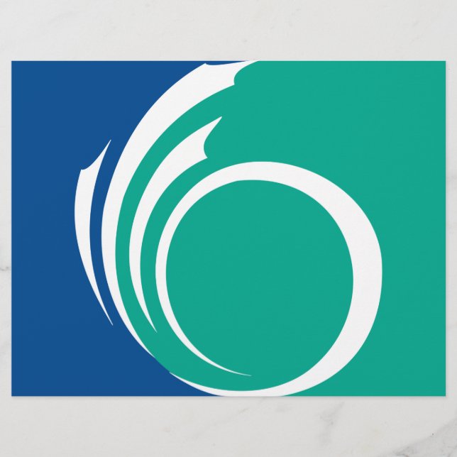 Letterhead with Flag of Ottawa, Canada (Front)