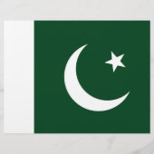 Letterhead with Flag of Pakistan (Front)