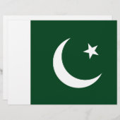 Letterhead with Flag of Pakistan (Front/Back)