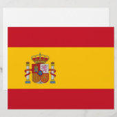 Letterhead with Flag of Spain (Front/Back)