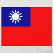 Letterhead with Flag of Taiwan (Front)