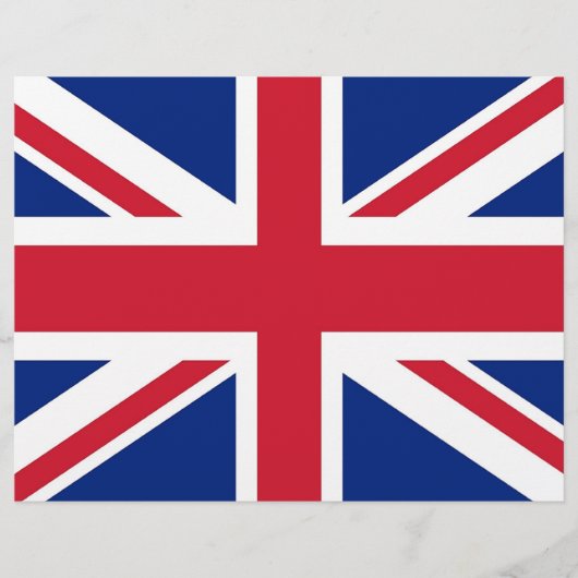 Letterhead with Flag of United Kingdom (Front)