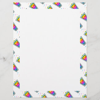 LETTERHEADS - RAINBOW SHOT GLASS