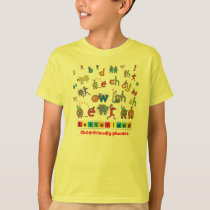 Letterland | Women's T-Shirt Full Color | Zazzle.com
