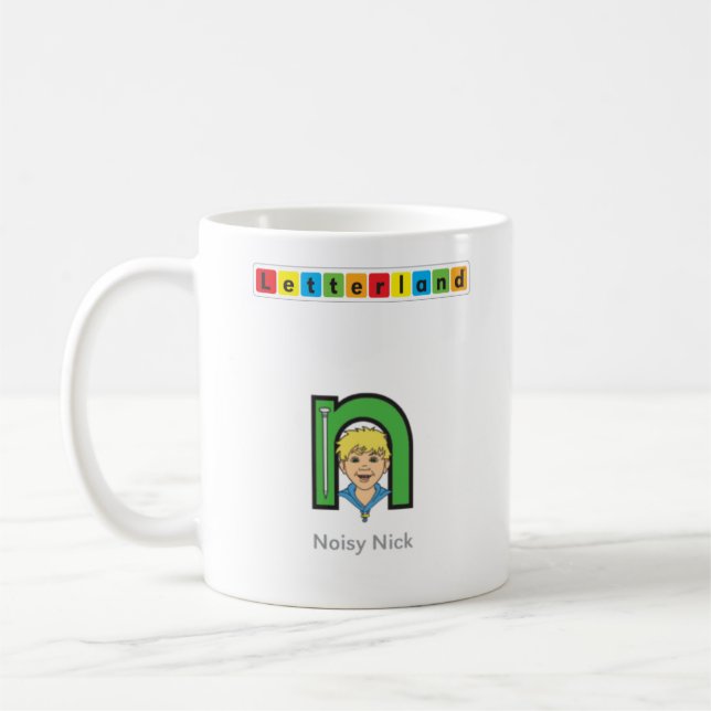 Letterland | Nn Mug (Left)