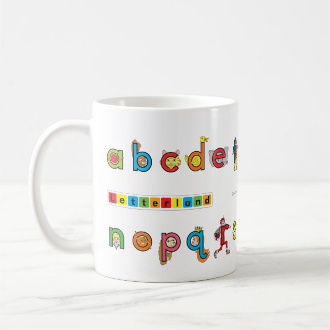 Letterland | Pictogram Mug (Left)