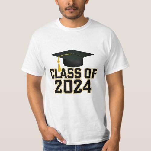 Letterman Class of 2024 Graduation T_Shirt