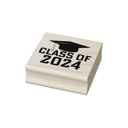 Letterman Class of 2024 Rubber Stamp