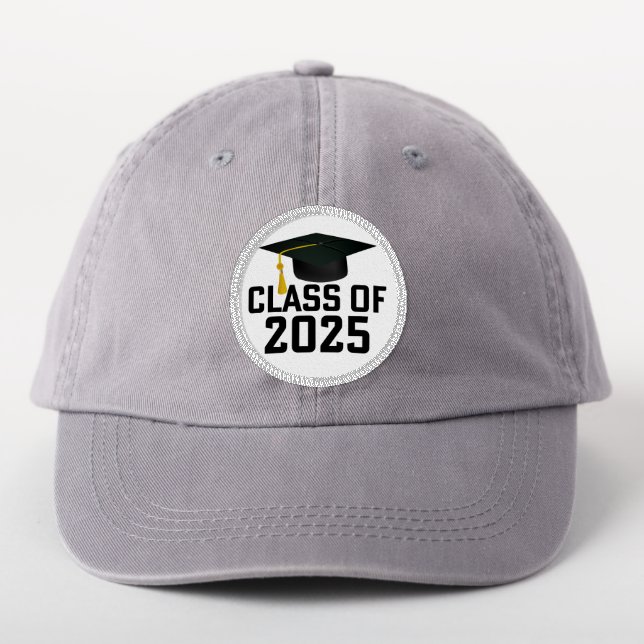 Letterman Class of 2025 Graduation Patch (On Headwear)
