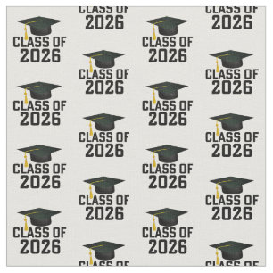 Letterman Class of 2026 Graduation Fabric