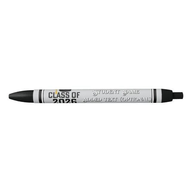 Letterman Class of 2026 Graduation  Pen (Front)
