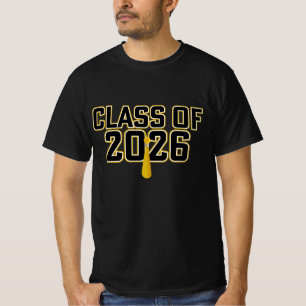 Letterman Class of 2026 Graduation T-Shirt