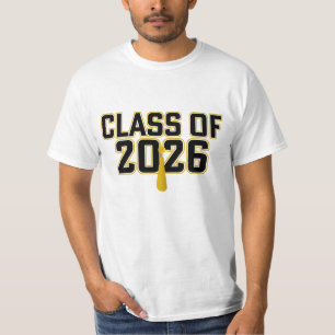 Letterman Class of 2026 Graduation T-Shirt