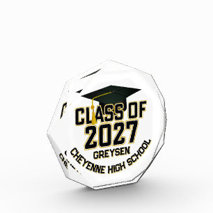 Letterman Class of 2027 Graduation Acrylic Award