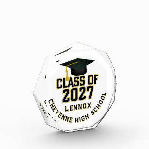 Letterman Class of 2027 Graduation Acrylic Award