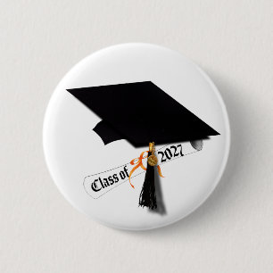 Letterman Class of 2027 Graduation Button