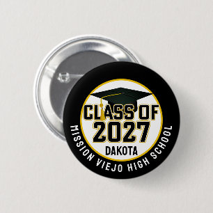 Letterman Class of 2027 Graduation Button