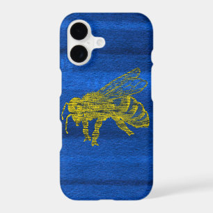 Letterpress Bee iPhone 17 Case