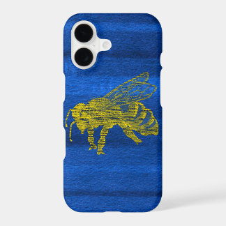 Letterpress Bee iPhone 17 Case