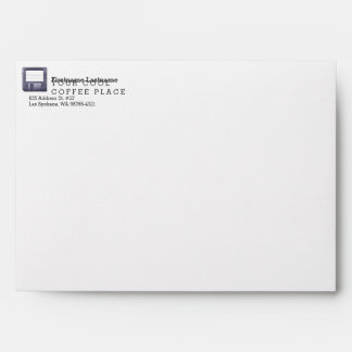 Letterpress Floppy Disk Envelope
