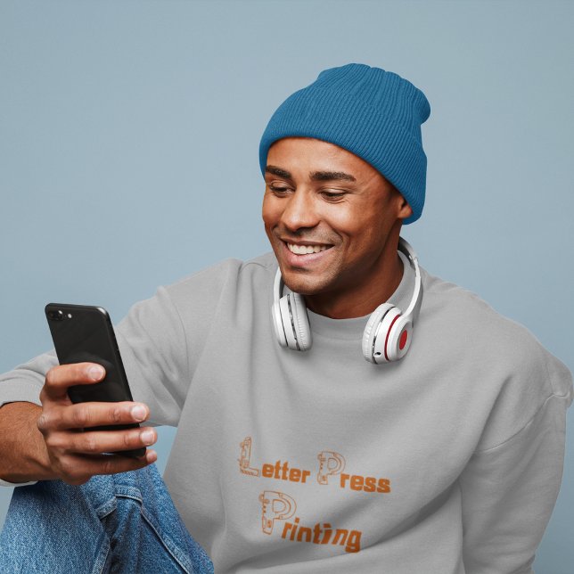 Letterpress Printing T-Shirt (Creator Uploaded)