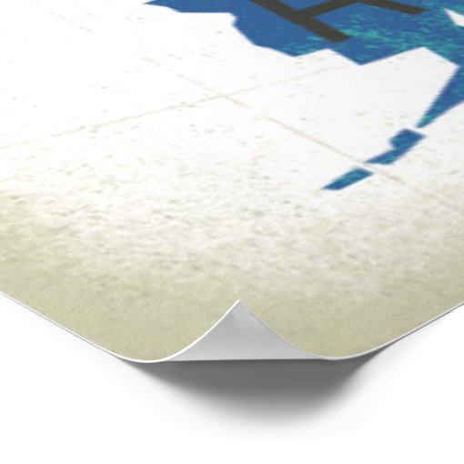 Letterpress USA Map Poster Zazzle