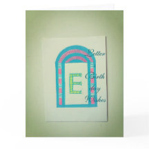 Letters Birthday Wishes Card 