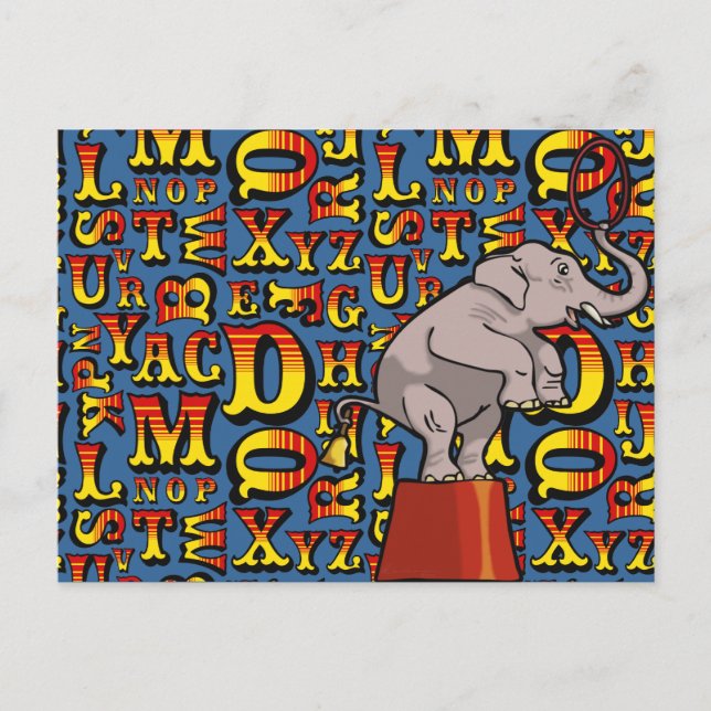 Letters From The Circus, Postcard (Front)