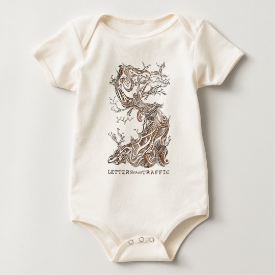 Letters From Traffic - Bristlecone Baby Bodysuit