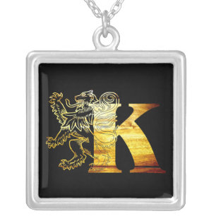 Letters K - Lion King - Necklace
