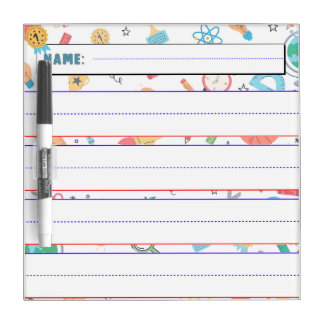 Letters/Numbers  Dry Erase Board