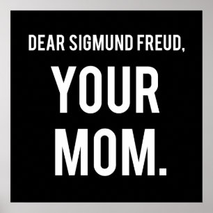 Letters to Dead People: Sigmund Freud Poster