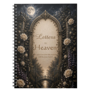 Letters to Heaven Journal   Custom Memorial