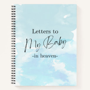 letters To My Baby In Heaven Notebook