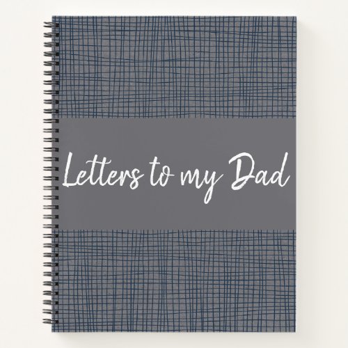 Letters to My Dad Keepsake Journal