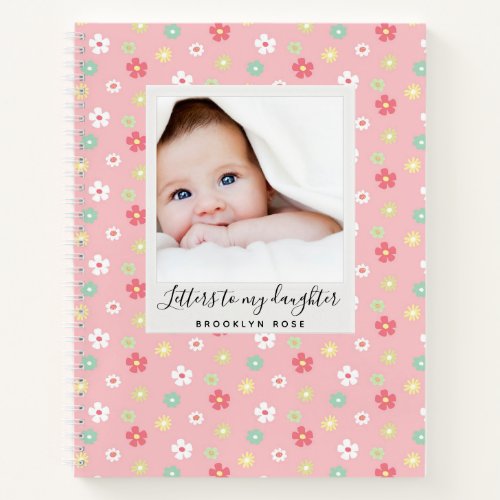 Letters to My Daughter Baby Memory Book