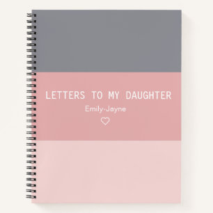 Letters to My Daughter Keepsake Journal
