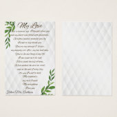 Letters to my Future Husband (Front & Back)