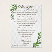 Letters to my Future Husband (Front)