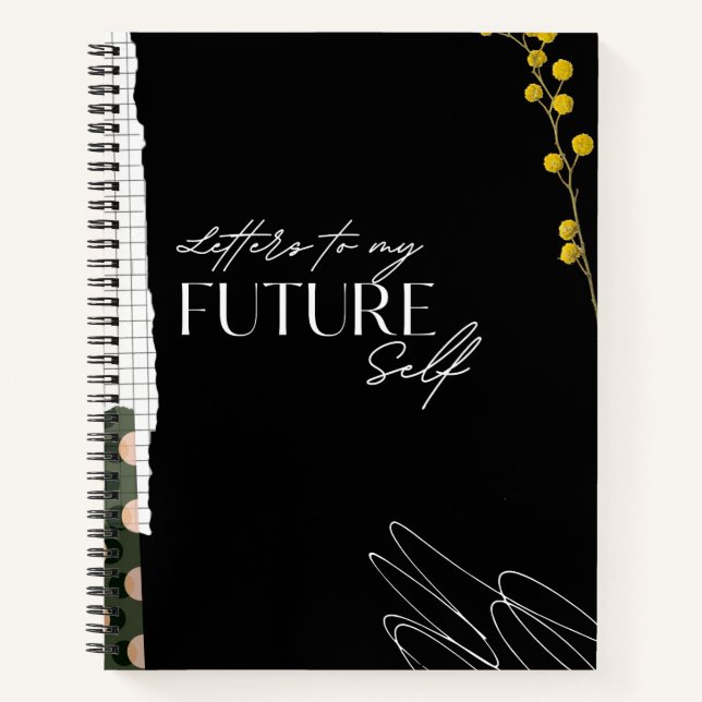 Letters To My Future Self for Teens Notebook (Front)