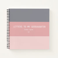 Letters to My Goddaughter Keepsake Journal